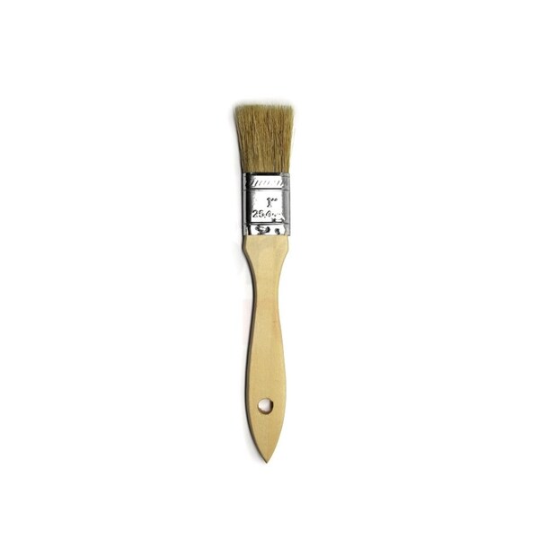 Gordon Brush 1 Natural Bristle and Wood Handle Chip Brush, PK36 TA610 - main